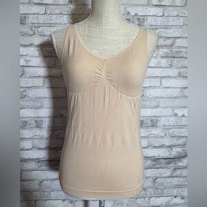 Barely There Cream Shapewear Tank